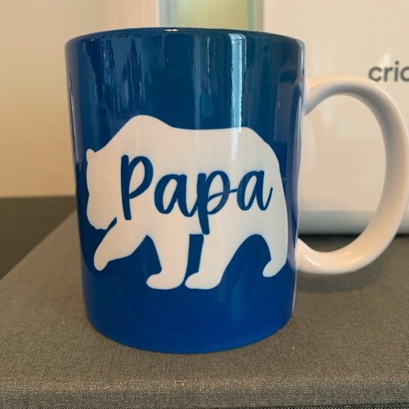 12 oz Custom Papa Bear or Personalized Coffee Mug - Picture 3 of 10